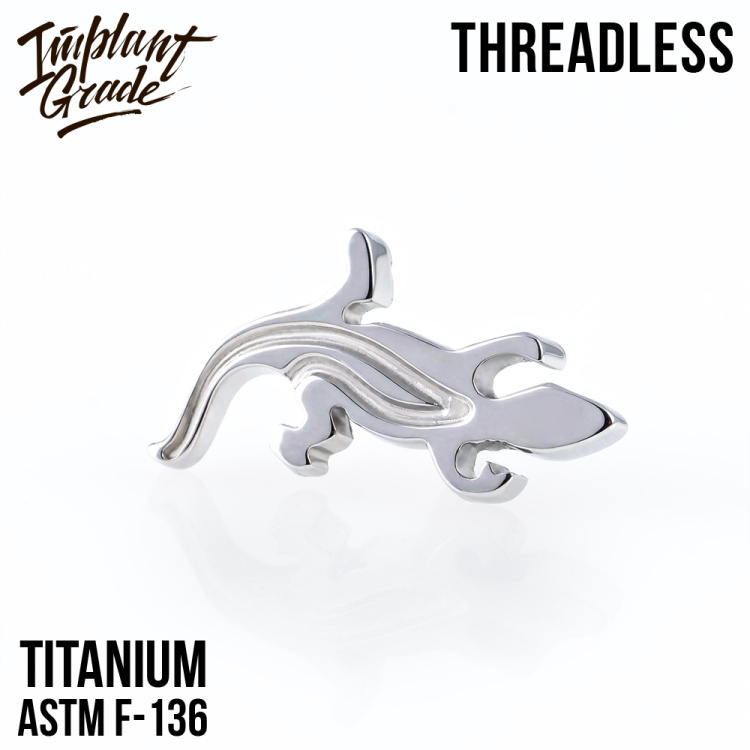 Топ Lizard Безрезьбовой Implant Grade титан Топ Lizard Безрезьбовой Implant Grade титан