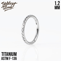 Кольцо-кликер Twilight X Implant Grade 1.2 мм титан