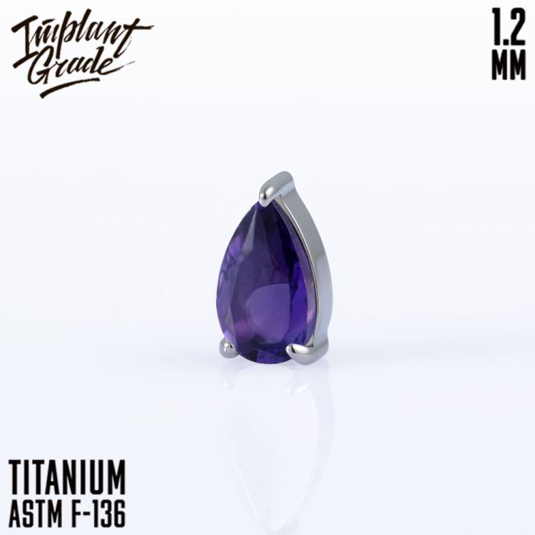 Накрутка Teardrop Implant Grade 1.2 мм титан