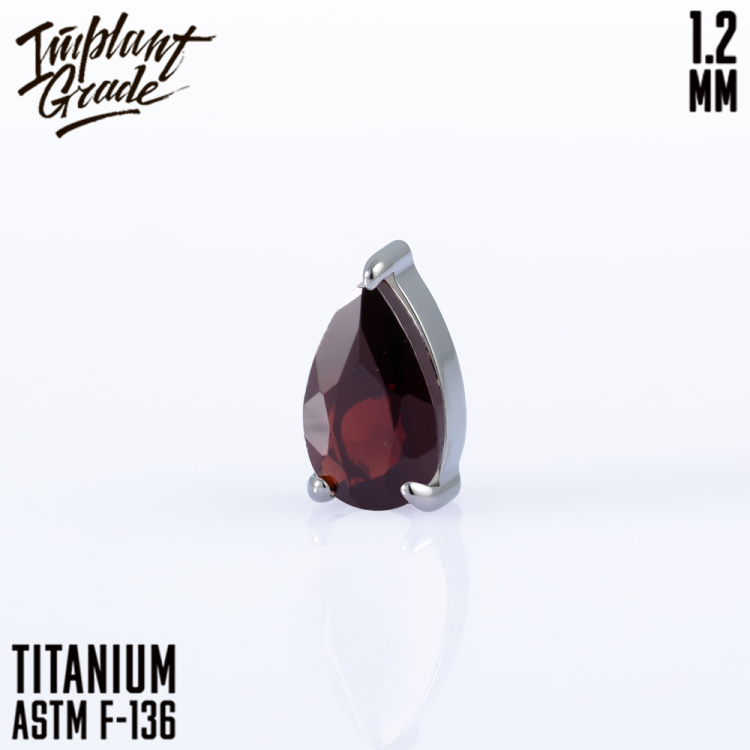 Накрутка Teardrop Implant Grade 1.2 мм титан