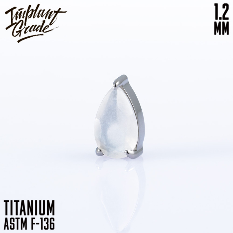Накрутка Teardrop Implant Grade 1.2 мм титан