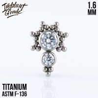 Накрутка Olivia Implant Grade 1.6 мм титан