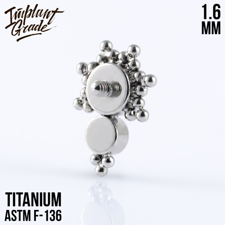 Накрутка Olivia Implant Grade 1.6 мм титан