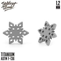 Накрутка F snowflake Implant Grade 1.2 мм титан