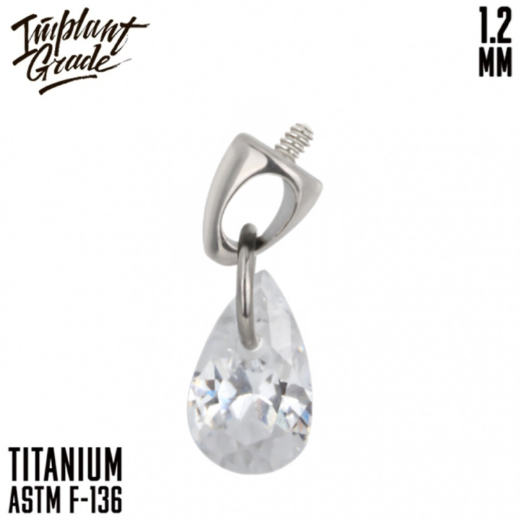 Накрутка Pendant Implant Grade 1.2 мм титан