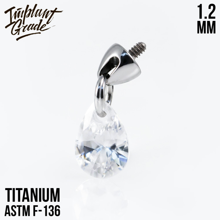 Накрутка Pendant Implant Grade 1.2 мм титан