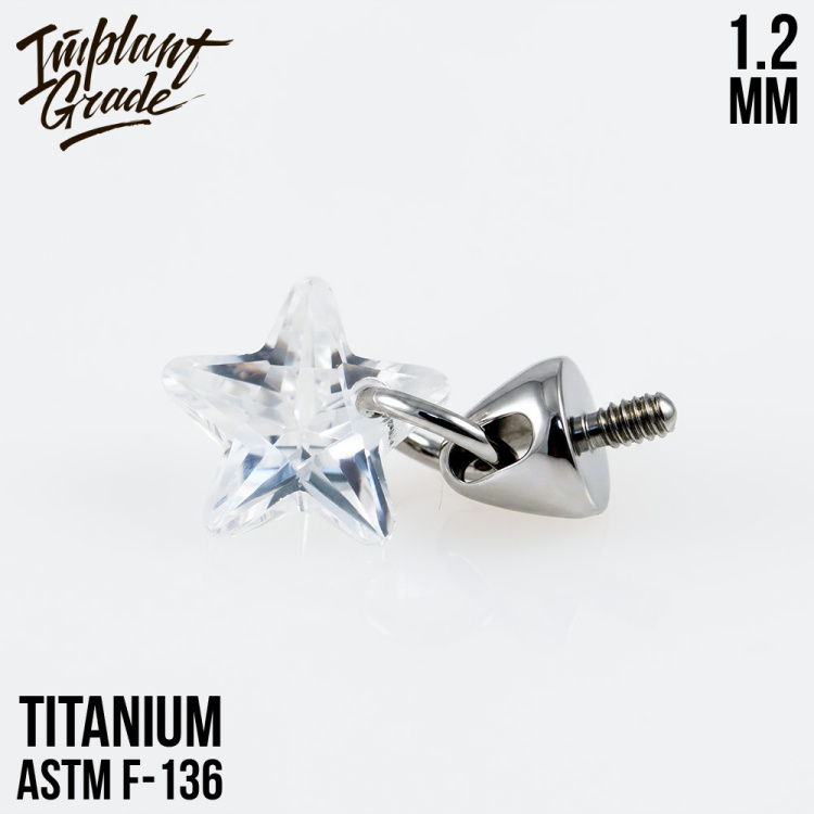 Накрутка Pendant Implant Grade 1.2 мм титан