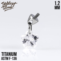 Накрутка Pendant Implant Grade 1.2 мм титан