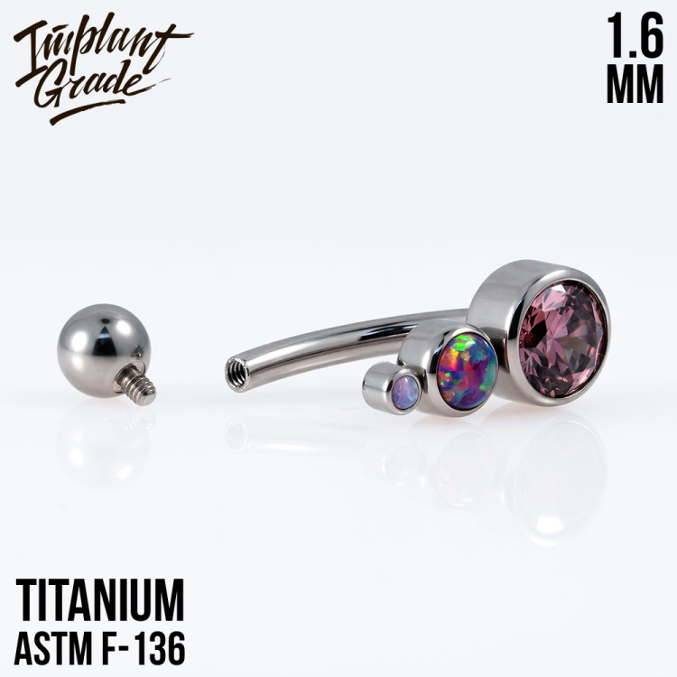 Банан Обратный Implant Grade 1.6 мм титан