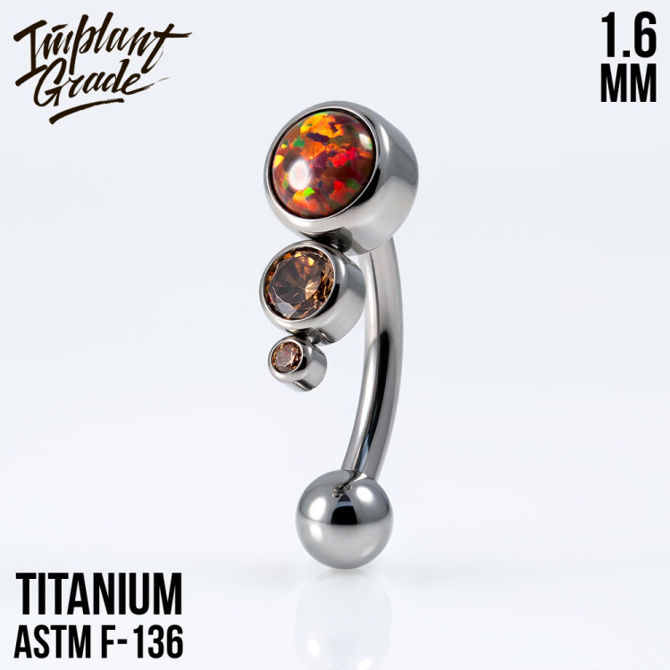 Банан Обратный Implant Grade 1.6 мм титан