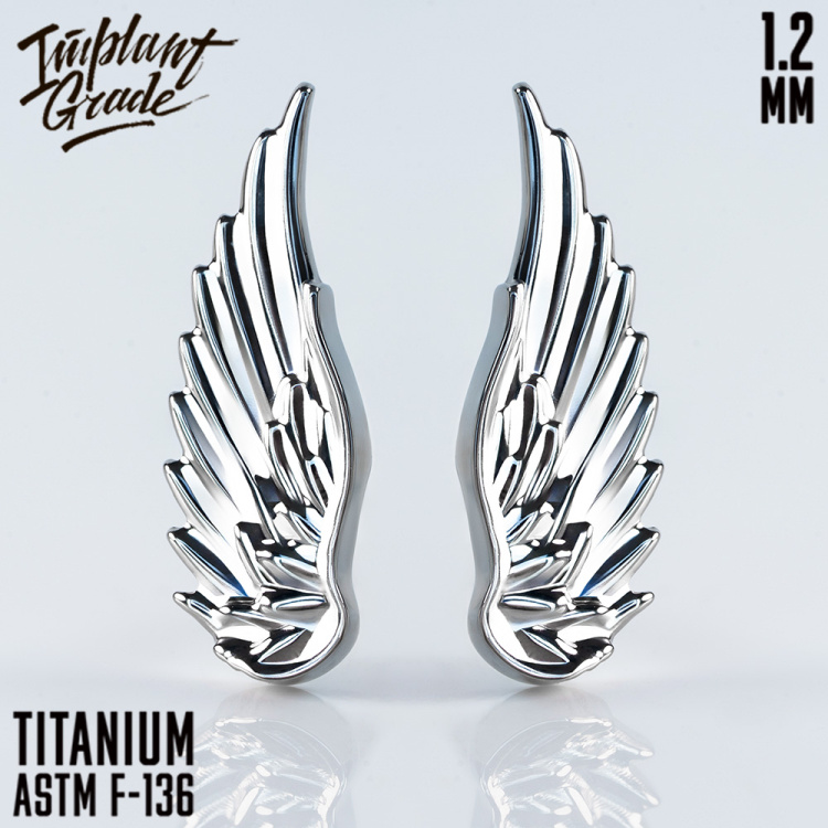 Накрутка Angel Wing Implant Grade 1.2 мм титан