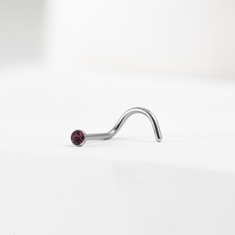 Улитка с кристаллом 0.8 мм сталь