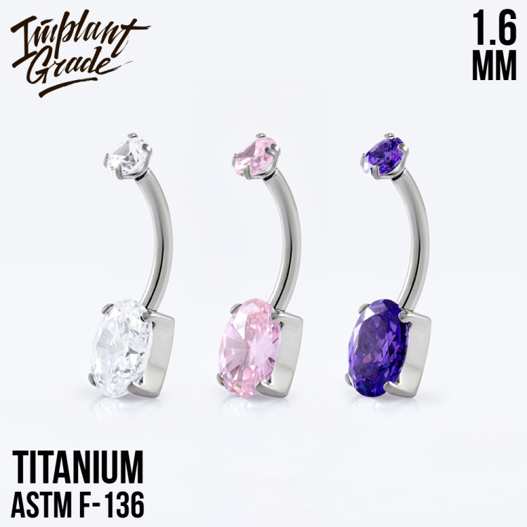 Банан Stone Implant Grade 1.6 мм титан 