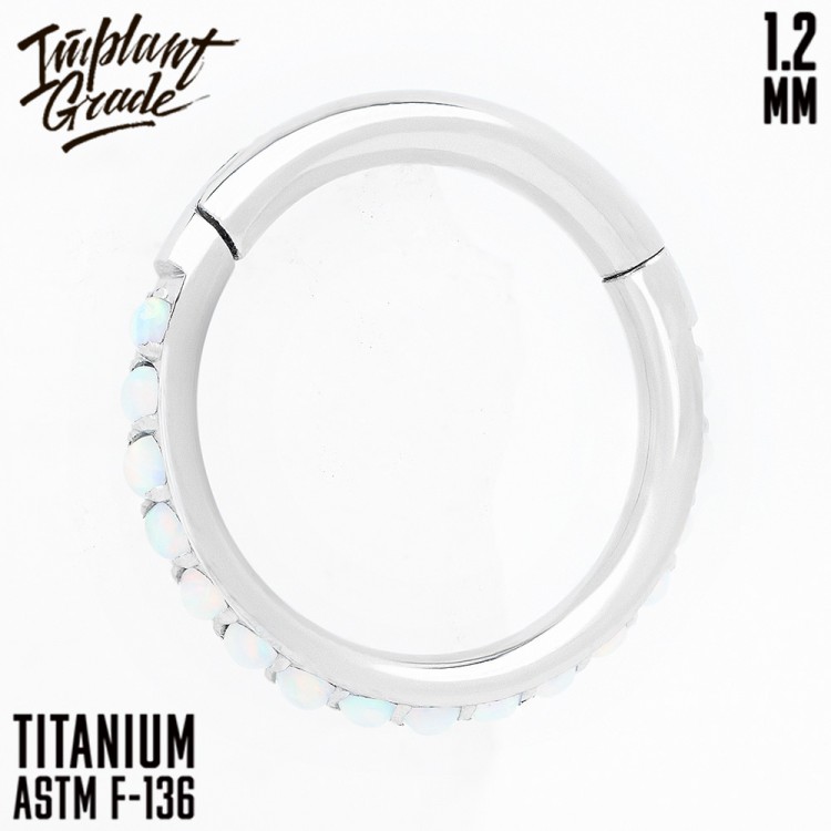 Кольцо-кликер Twilight  OP-17 Implant Grade 1.2 мм титан