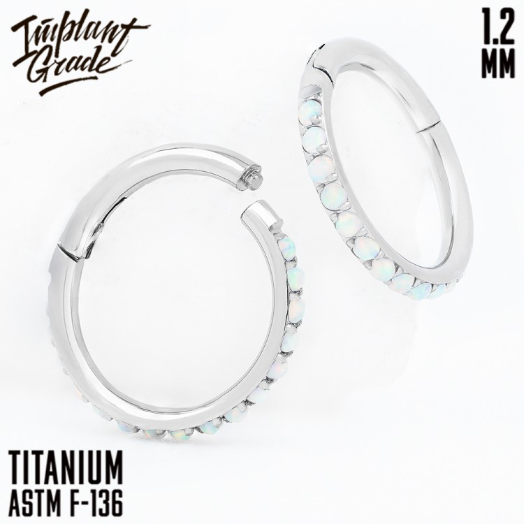 Кольцо-кликер Twilight  OP-17 Implant Grade 1.2 мм титан
