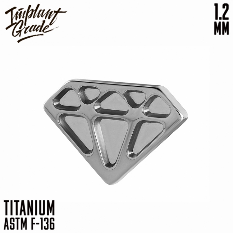 Накрутка Diamond Implant Grade 1.2 мм титан