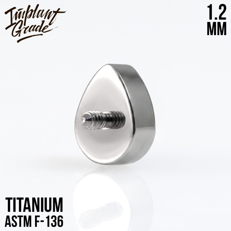 Накрутка Teardrop OP - 05 Implant Grade 1.2 мм титан 