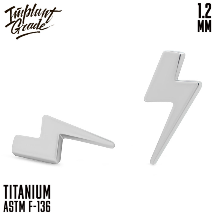 Накрутка Lightning Bolt Implant Grade 1.2 мм титан