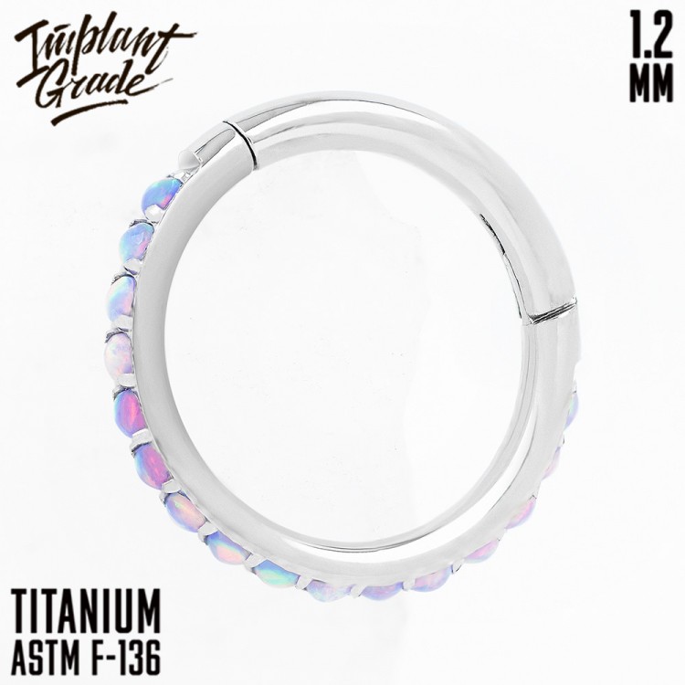Кольцо-кликер Twilight OP-38 Implant Grade 1.2 мм титан