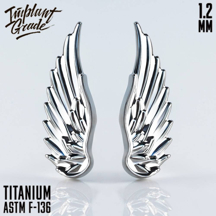 Накрутка Angel Wing Implant Grade 1.2 мм титан