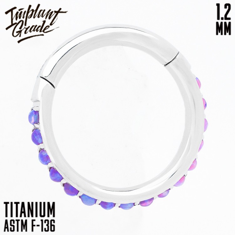 Кольцо-кликер Twilight  OP-52 Implant Grade 1.2 мм титан