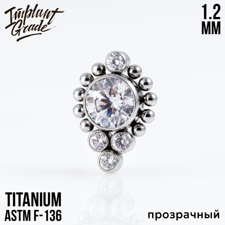 Накрутка Bella Implant Grade 1.2 мм титан