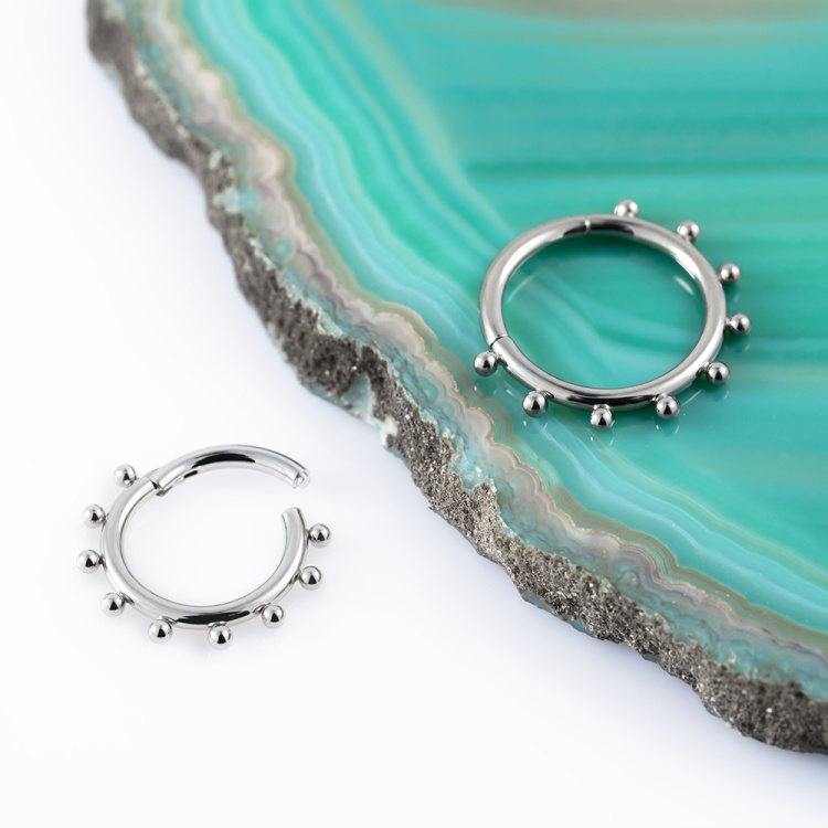 Кольцо-кликер Bead Implant Grade 1.2 мм титан Кольцо-кликер Bead Implant Grade 1.2 мм титан