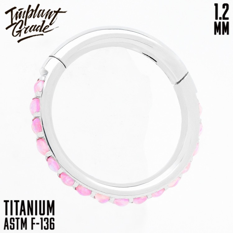 Кольцо-кликер Twilight  OP-55 Implant Grade 1.2 мм титан