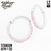 Кольцо-кликер Twilight  OP-55 Implant Grade 1.2 мм титан