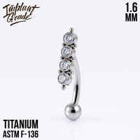 Банан Bari Implant Grade 1.6 мм титан