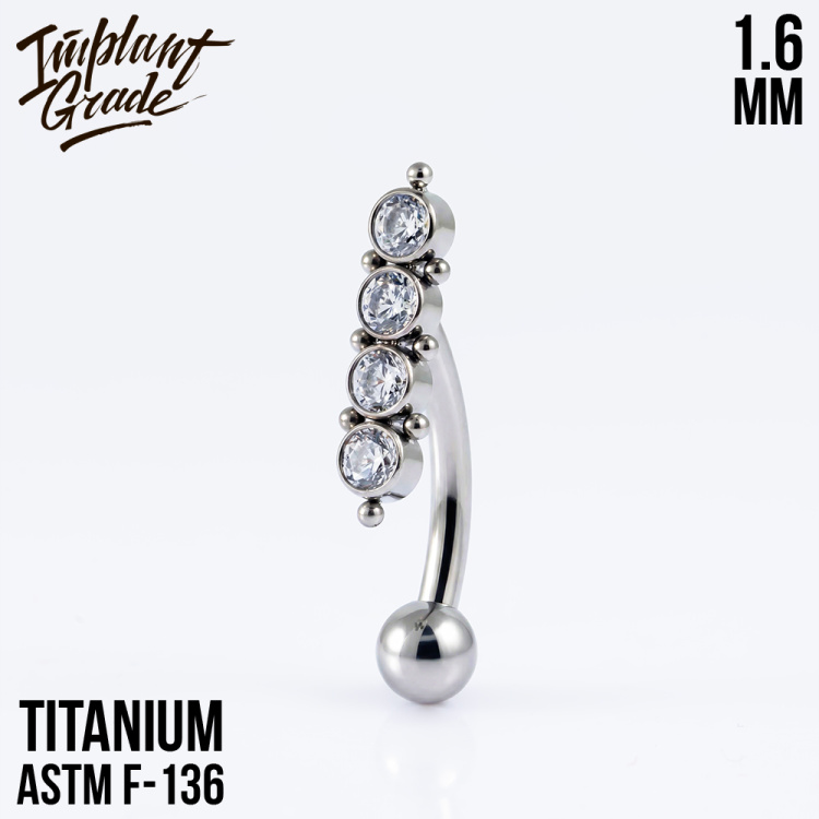 Банан Bari Implant Grade 1.6 мм титан