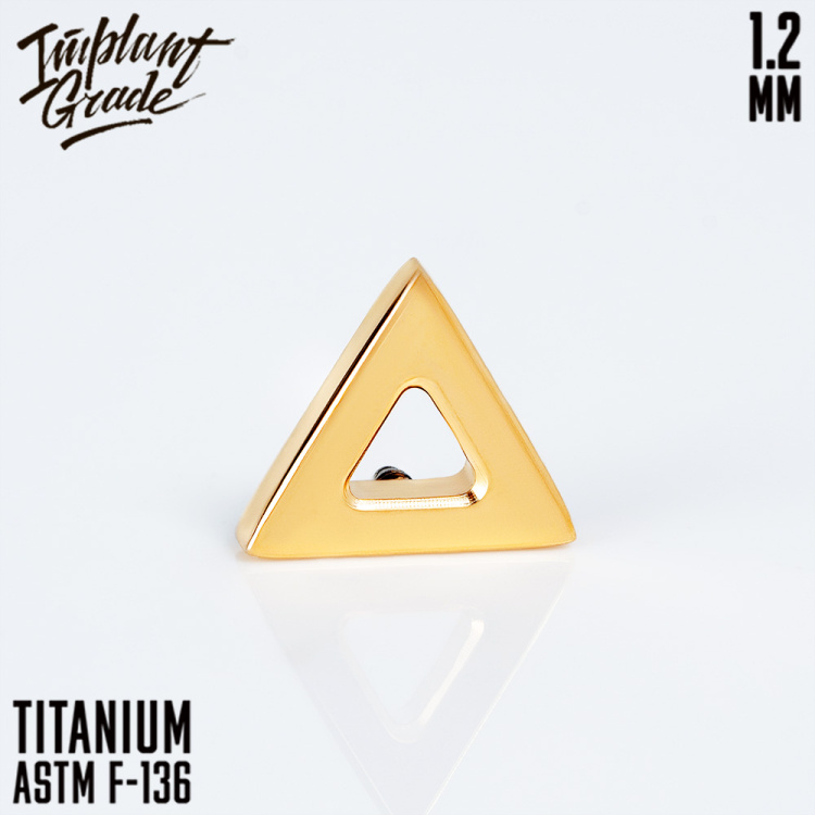 Накрутка Hollow Triangle Implant Grade 1.2 мм титан
