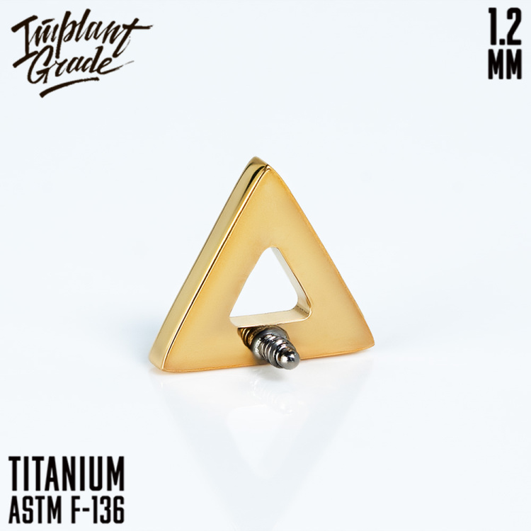 Накрутка Hollow Triangle Implant Grade 1.2 мм титан