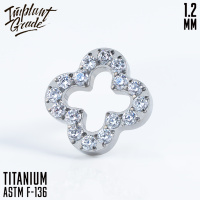 Накрутка Clover CZ Implant Grade 1.2 мм титан