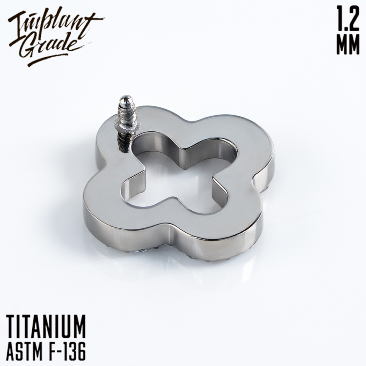 Накрутка Clover CZ Implant Grade 1.2 мм титан