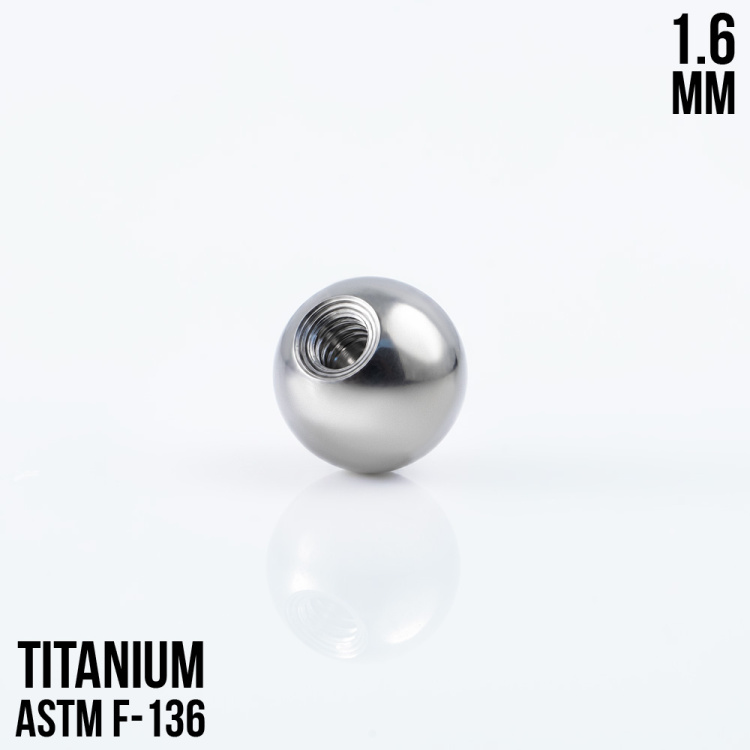 Шар 1.6 мм титан 