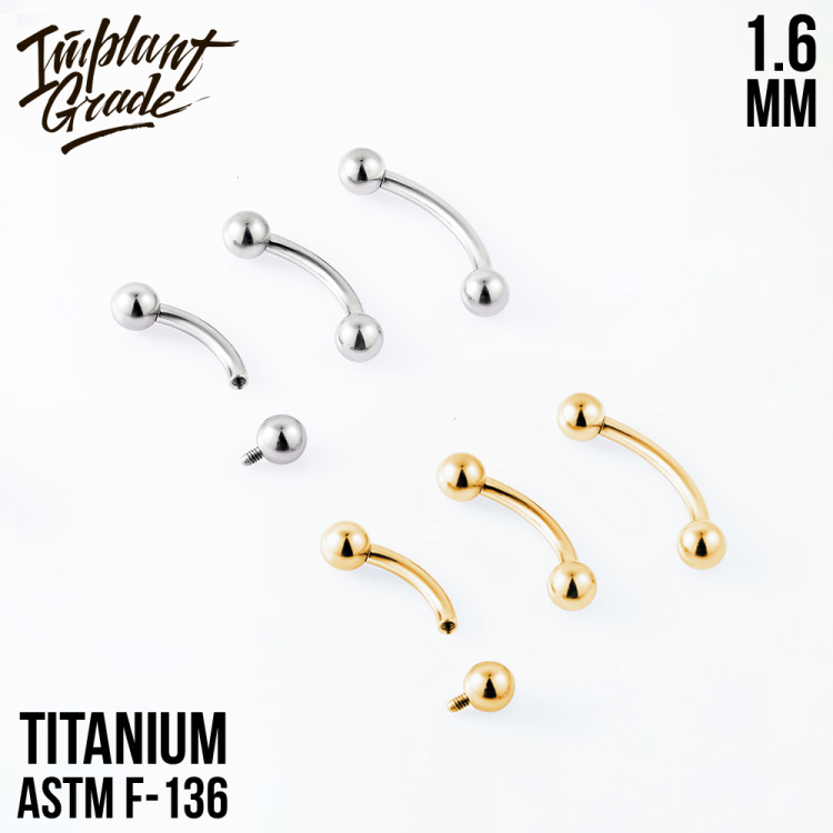 Микробанан Implant Grade 1.6 мм титан