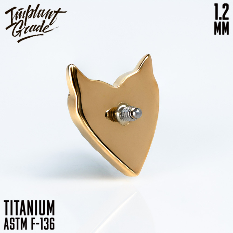 Накрутка Devil Heart Implant Grade 1.2 мм титан