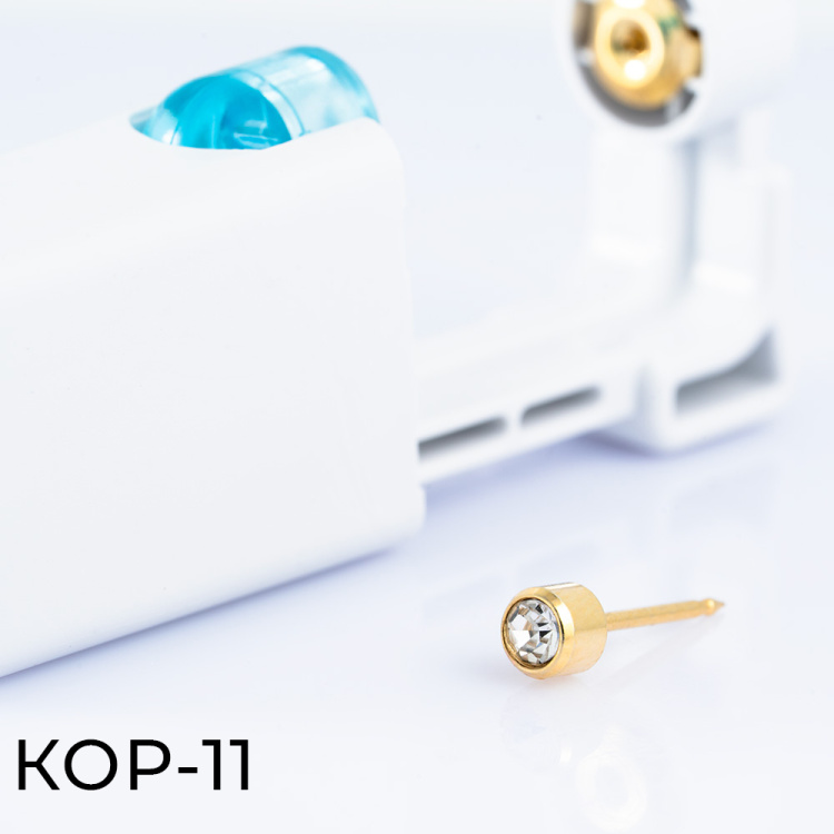 Одноразовый пистолет для прокола уха Хир. сталь 316L