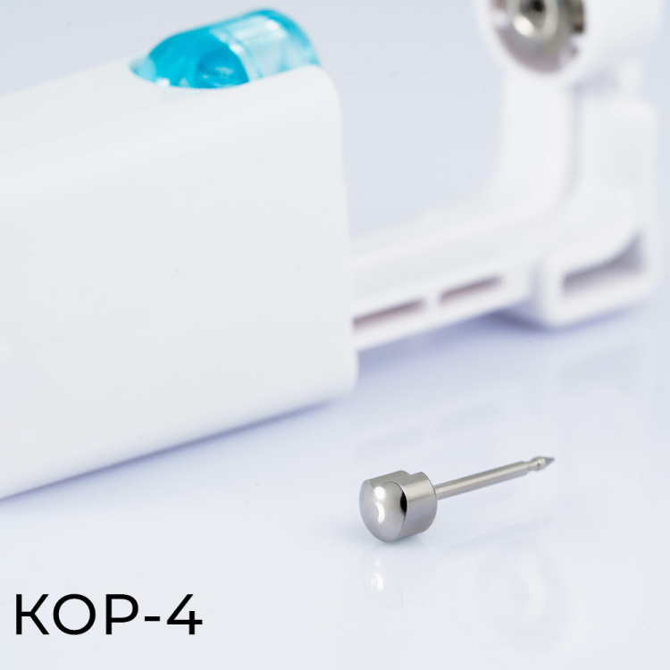 Одноразовый пистолет для прокола уха Хир. сталь 316L