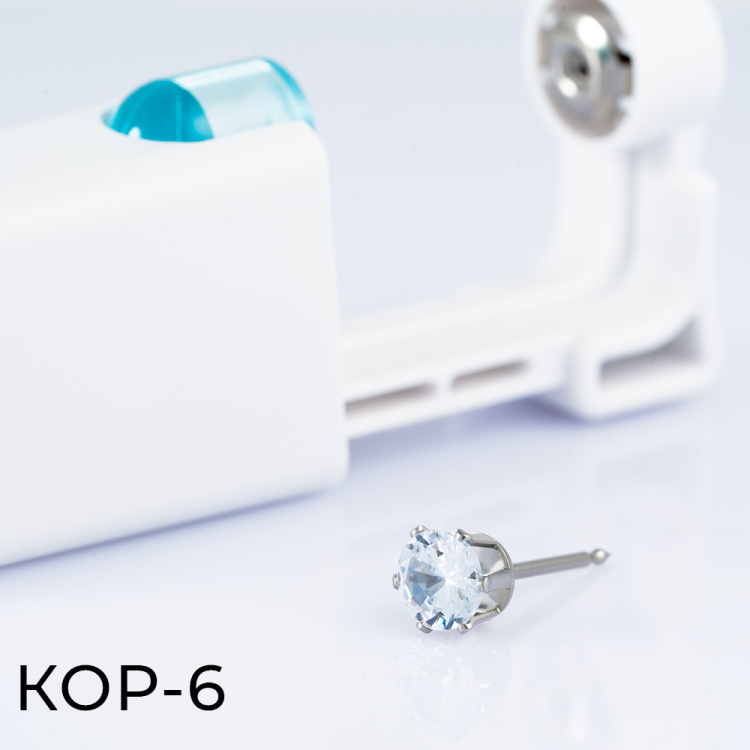 Одноразовый пистолет для прокола уха Хир. сталь 316L