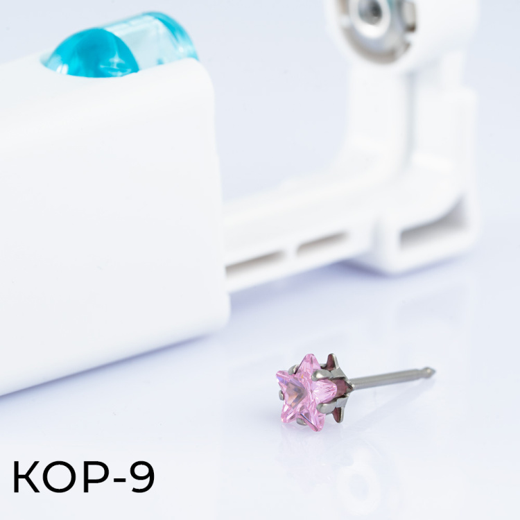 Одноразовый пистолет для прокола уха Хир. сталь 316L