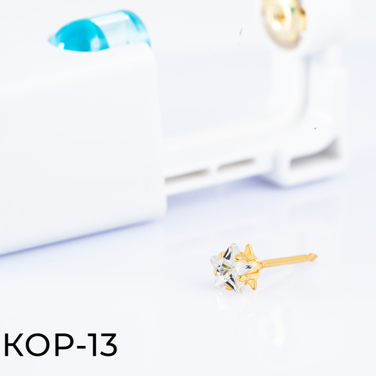 Одноразовый пистолет для прокола уха Хир. сталь 316L