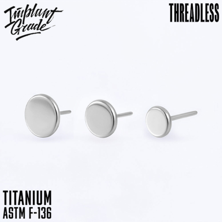 Топ Disc Безрезьбовой Implant Grade титан