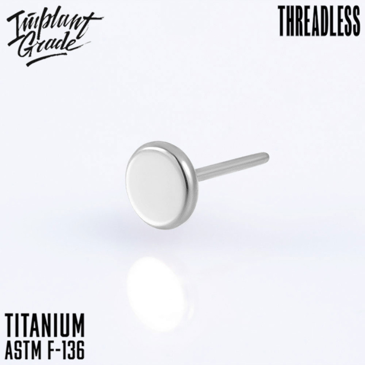 Топ Disc Безрезьбовой Implant Grade титан
