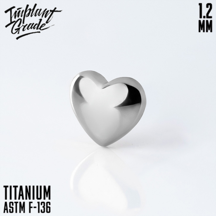 Накрутка Heart Shape Implant Grade 1.2 мм титан