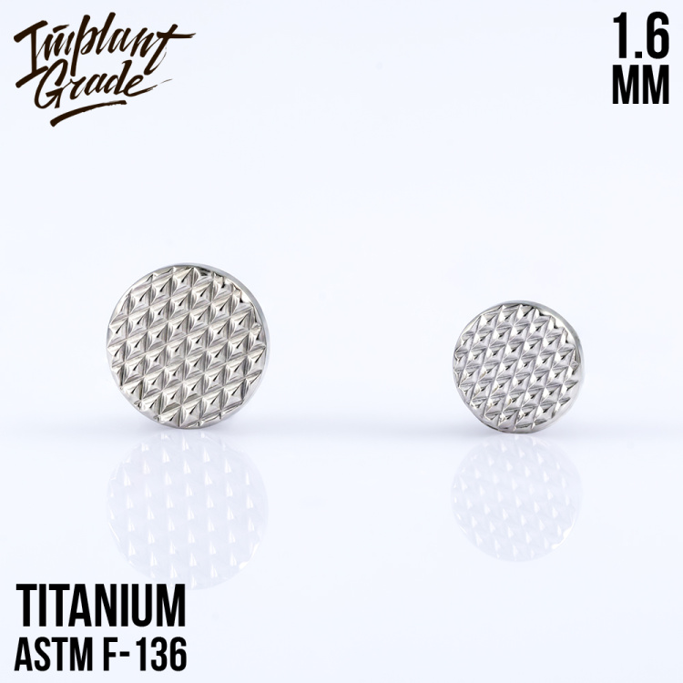 Накрутка Nail Head Implant Grade 1.6 мм титан