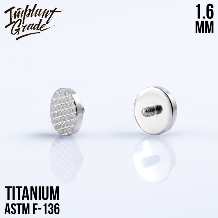 Накрутка Nail Head Implant Grade 1.6 мм титан