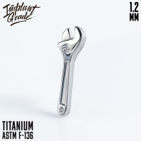 Накрутка Wrench Implant Grade 1.2 мм титан