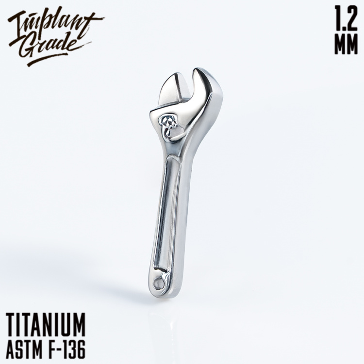 Накрутка Wrench Implant Grade 1.2 мм титан